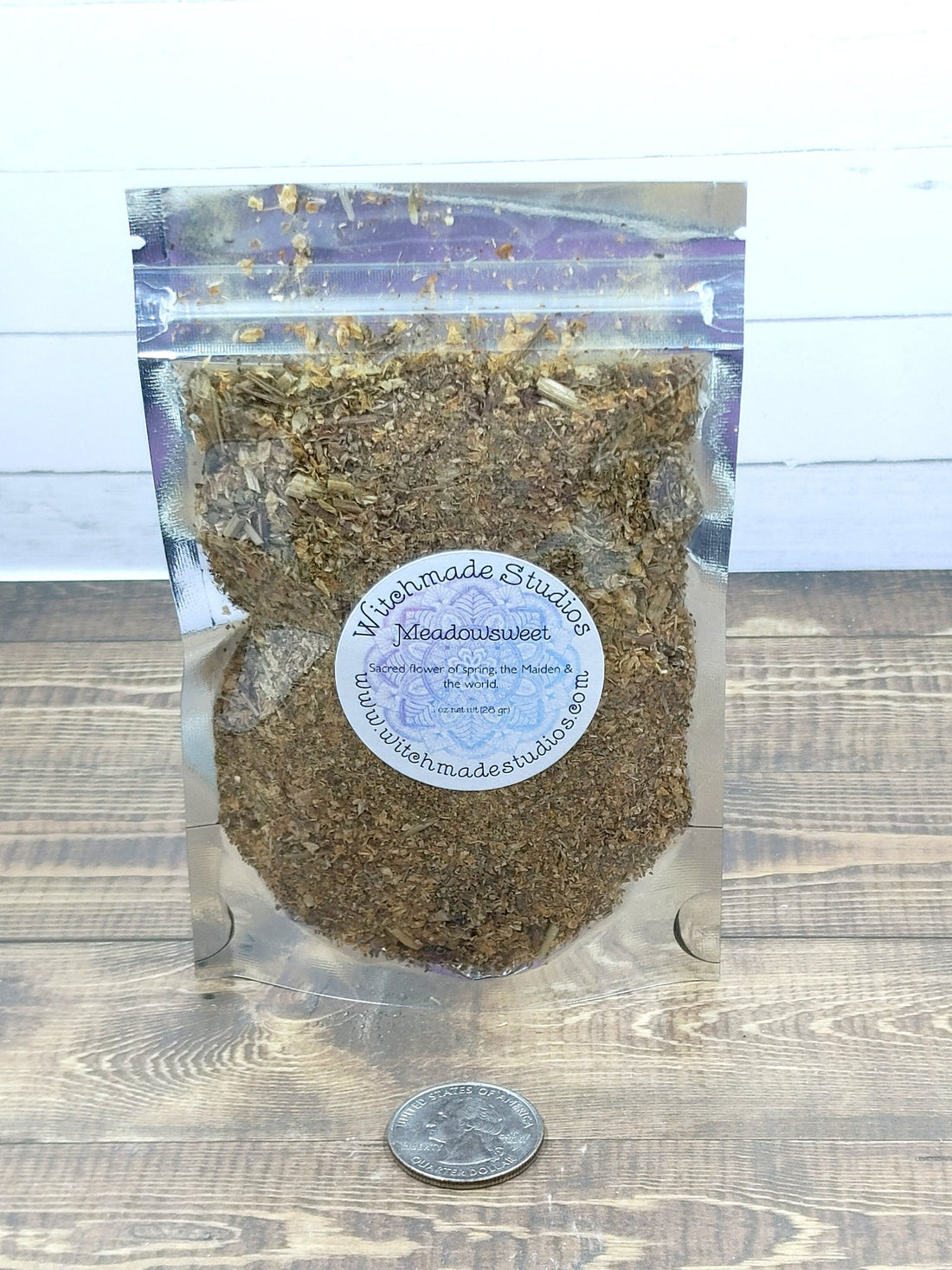 Meadowsweet Herb, Love, Peace, Happiness, Remove Barriers, Strength, Soothing, Maiden Goddess, Divine Workings (1 oz)