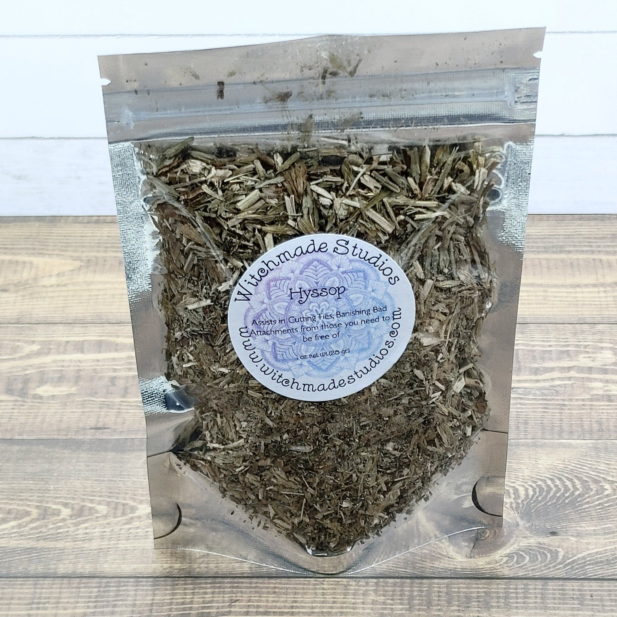Hyssop Herb, Cutting Ties, Banishing Rituals (1 oz)