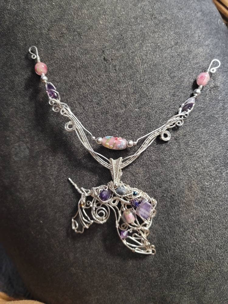 Sterling silver, copper arabian horse necklace,quarter horse pendant, equestrian gifts for trainers, horse gifts for women, unique