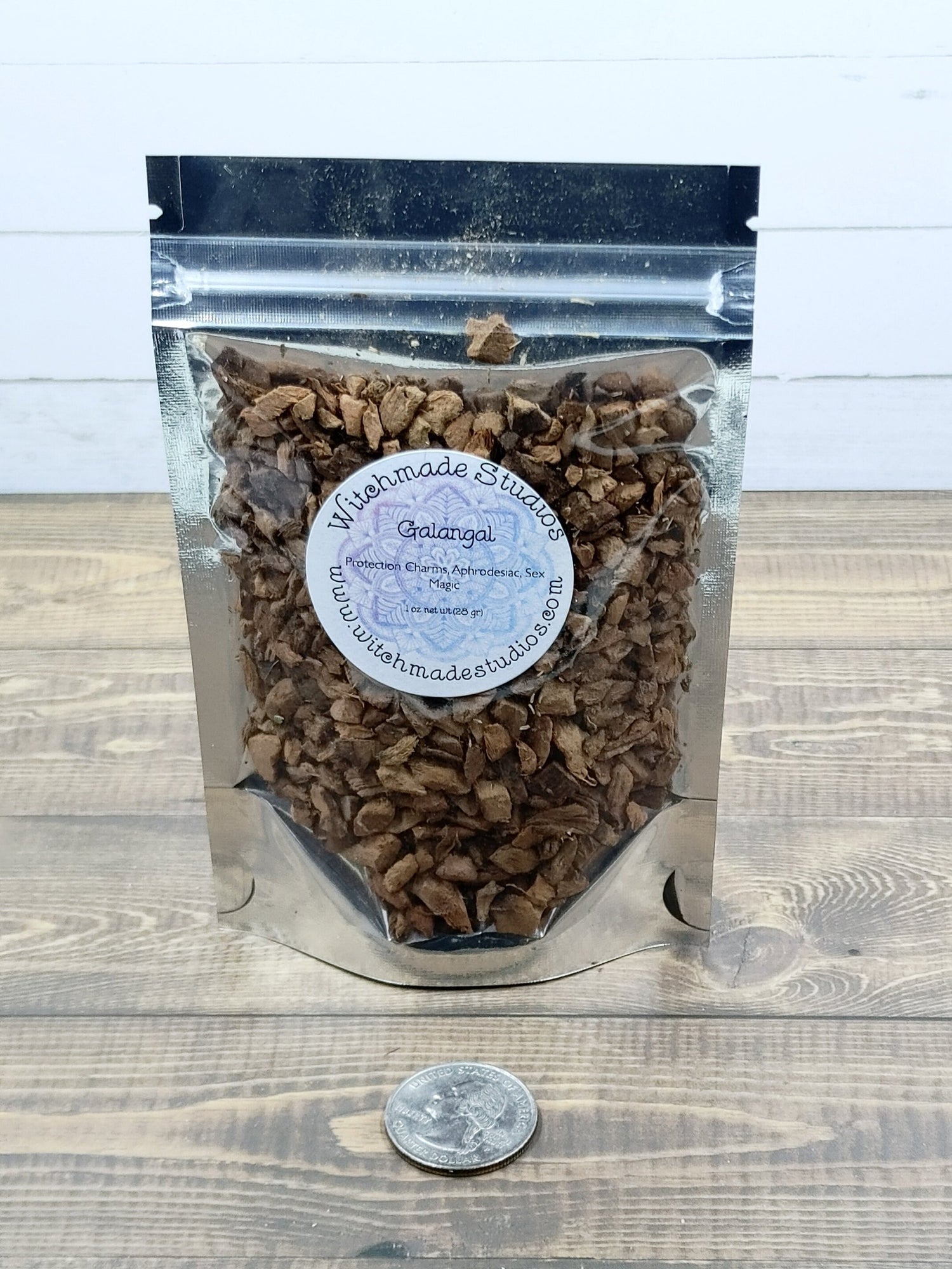 Galangal Root Herb, Little John Root, Protection Charms, Aphrodisiac, Court (1 oz)