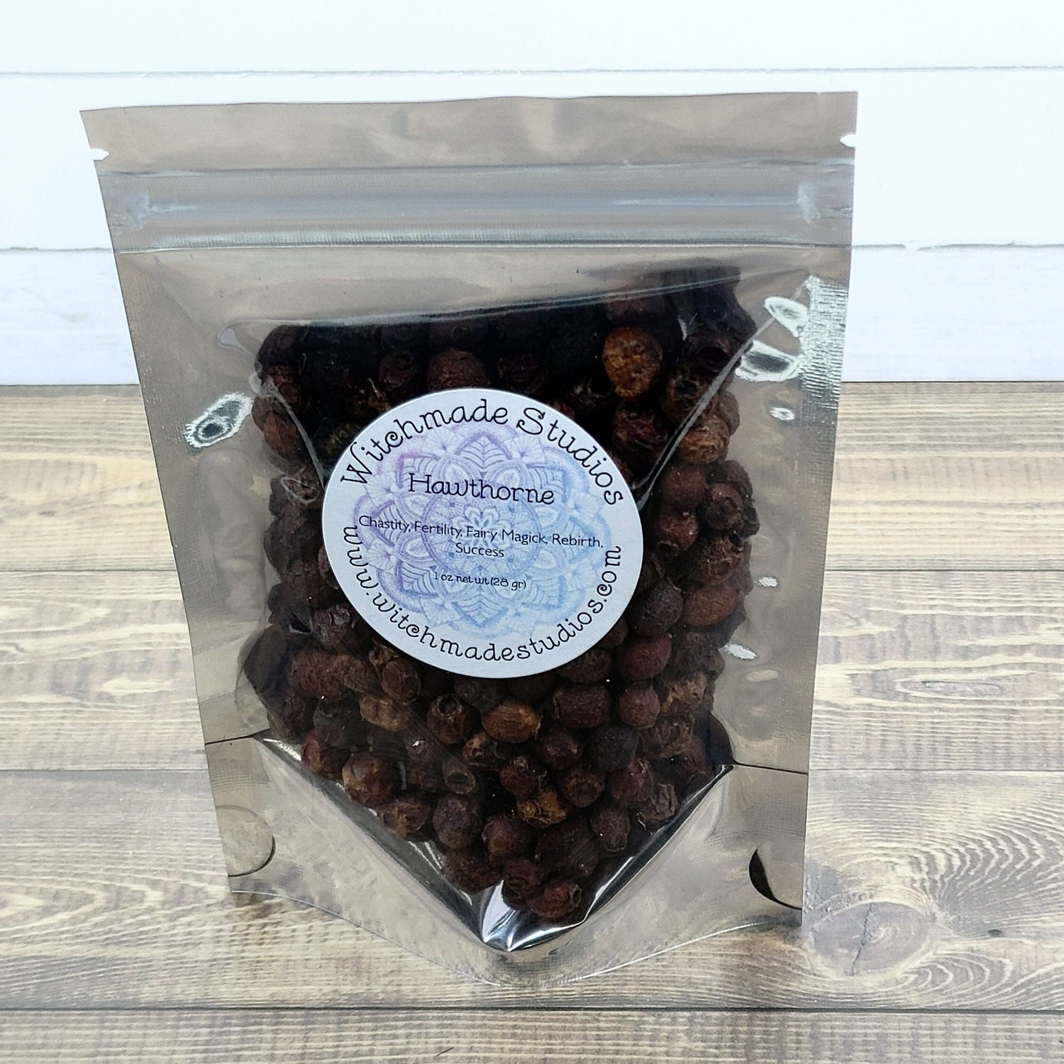 Hawthorn Berries, Chastity, Fertility, Fairy Magick, Rebirth, Success (1 oz)