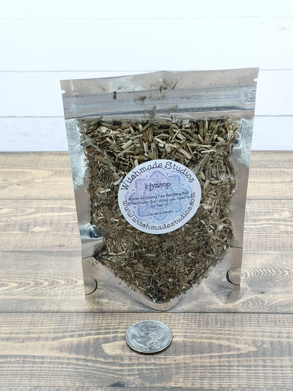 Hyssop Herb, Cutting Ties, Banishing Rituals (1 oz)