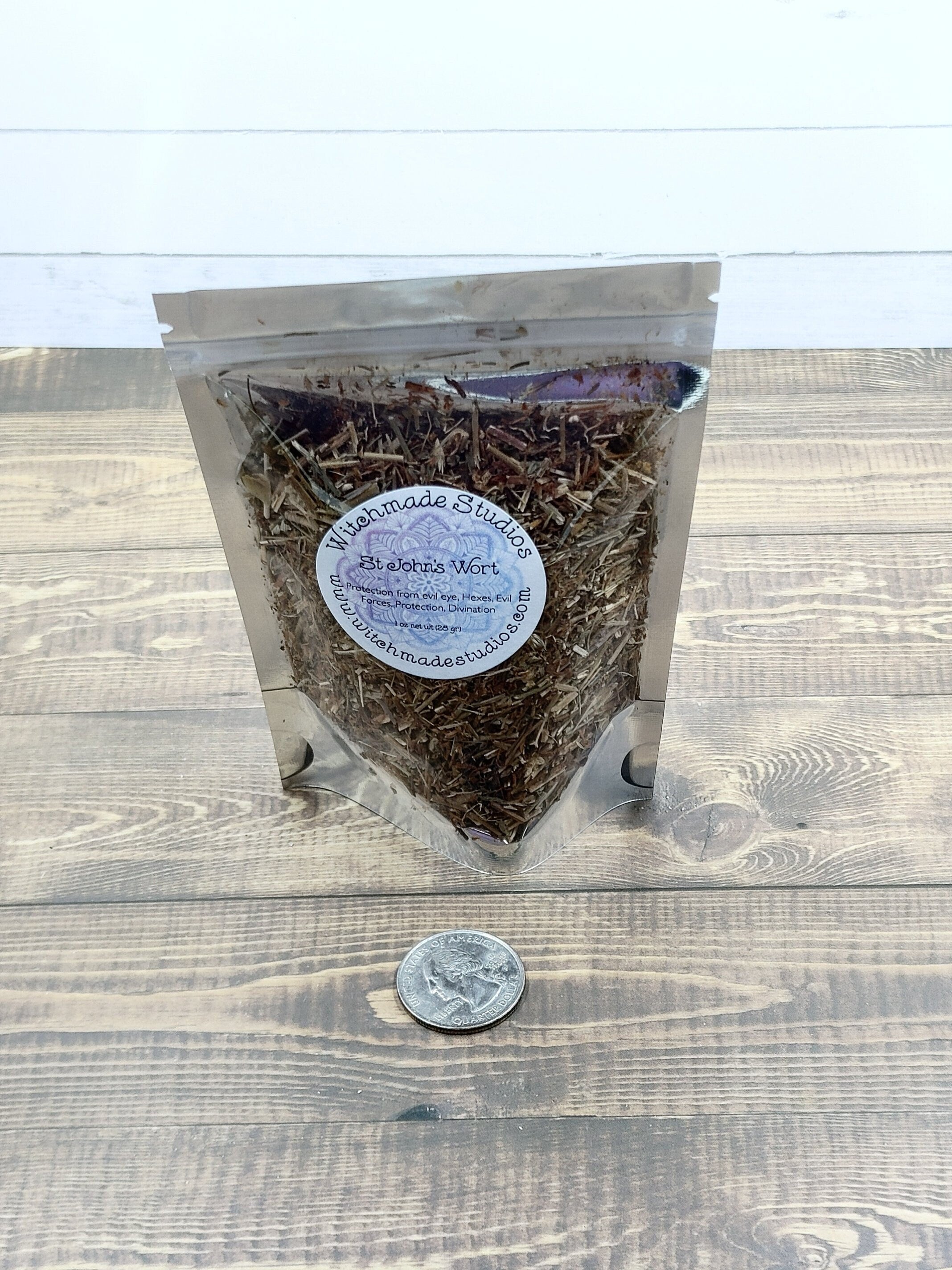 St Johns Wort Herb, Happiness, Health, Love, Strength, Protection, Hexes, Evil Forces, Divination (1 oz)