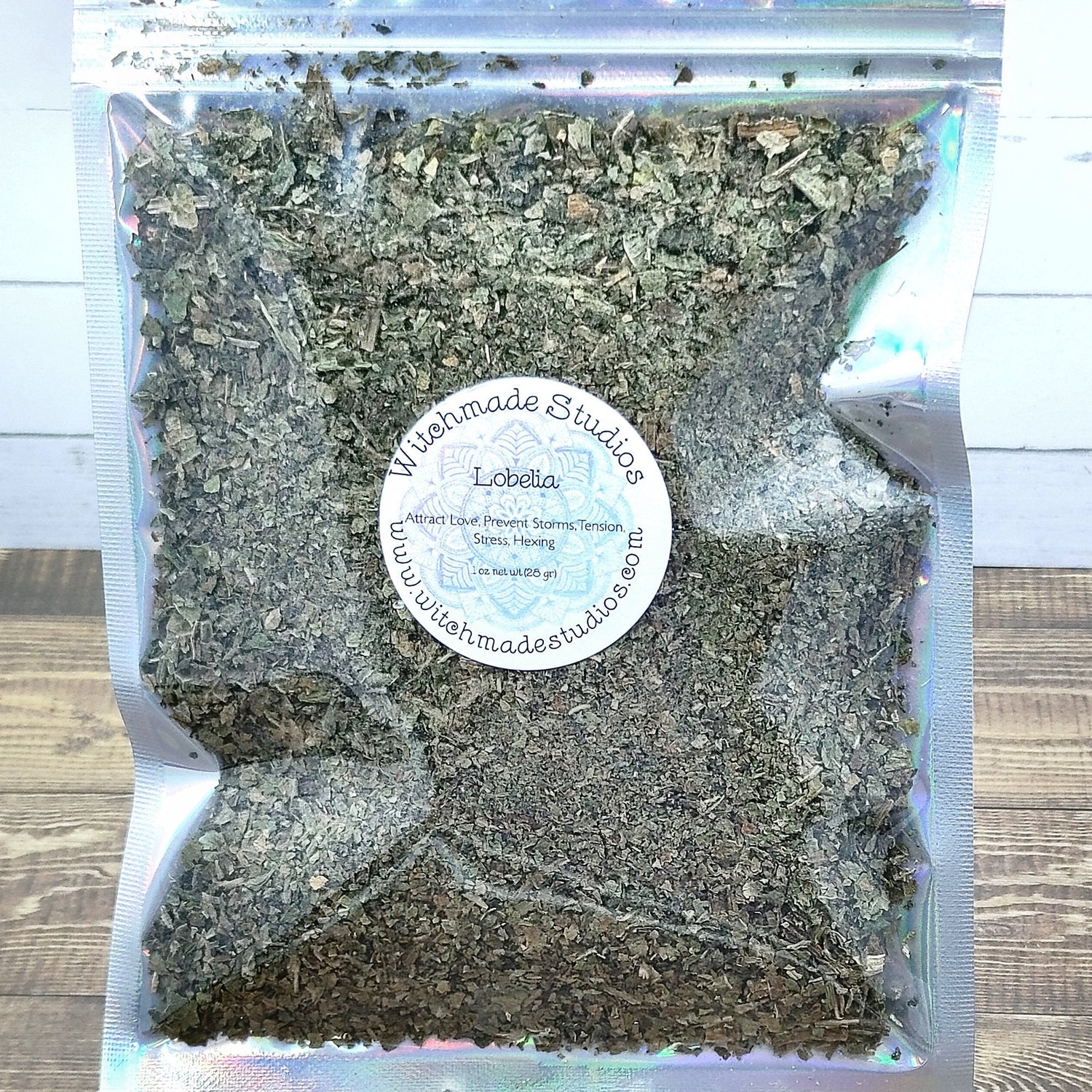 Lobelia Herb, Attract Love, Prevent Storms, Tension, Stress, Hexing (1 oz)