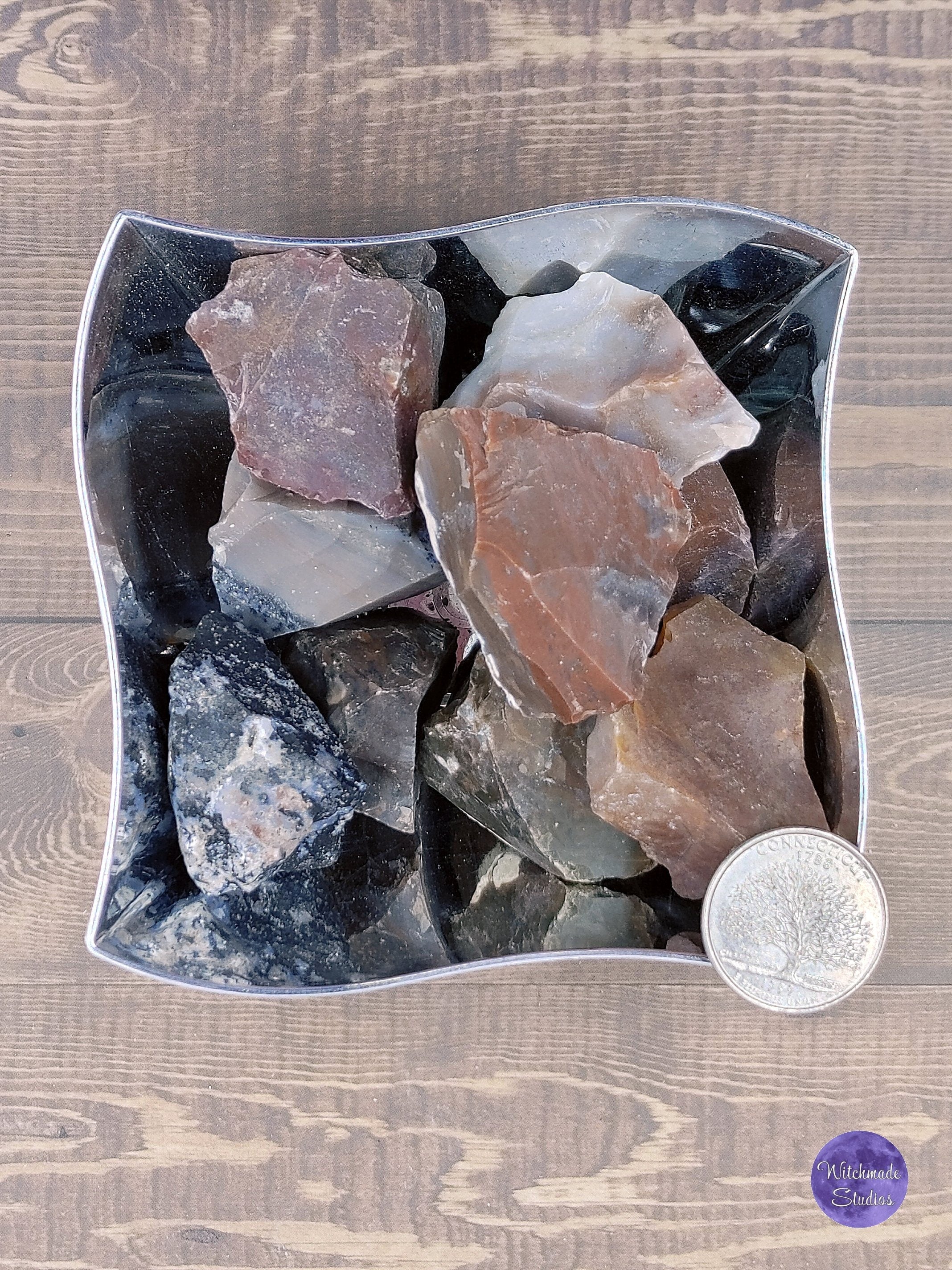 Raw Fancy Jasper Crystal, Stone of Tranquility