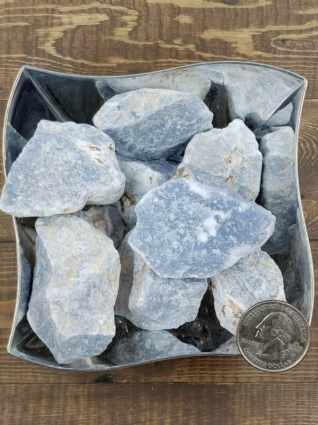 Angelite Raw Crystal, Raise Vibration, Awareness, Love, Balance, Courage, Peace, Soothes, Healing, Spirituality, Communication, Shielding