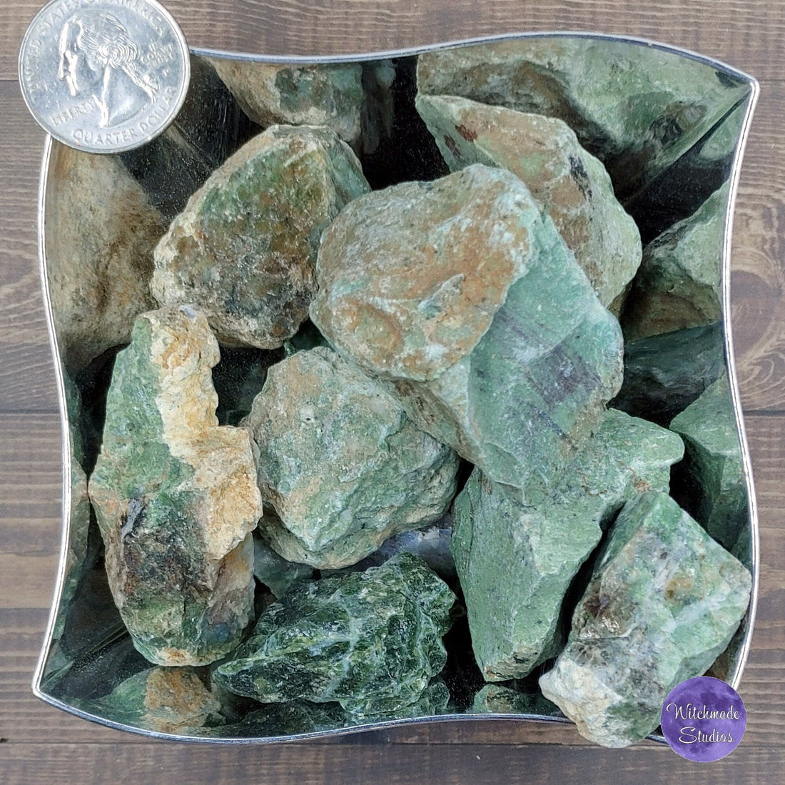 Chrysoprase Raw Crystal, Spiritual Protection, Communication, Eloquence, Balance, Stability, Adaptability