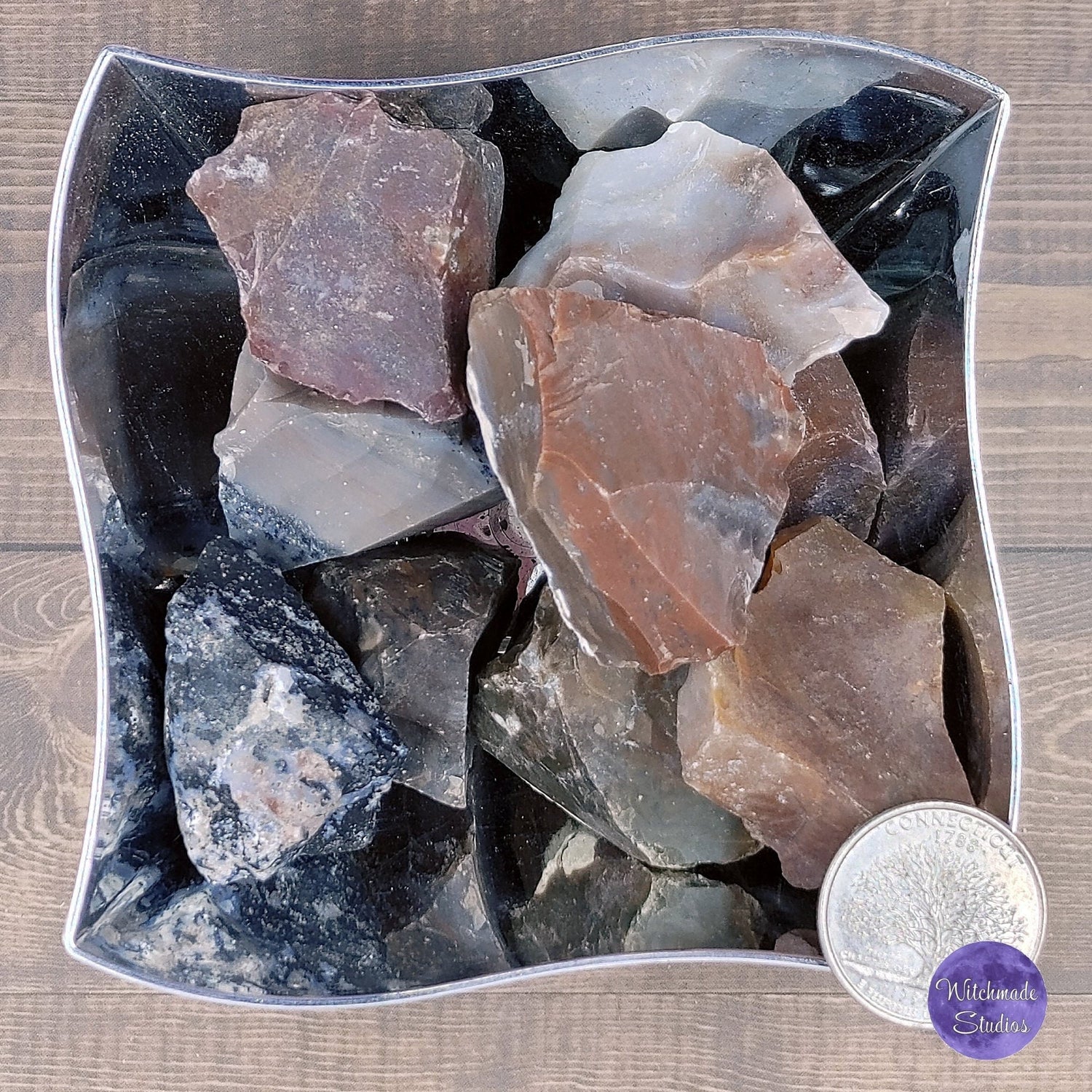 Raw Fancy Jasper Crystal, Stone of Tranquility
