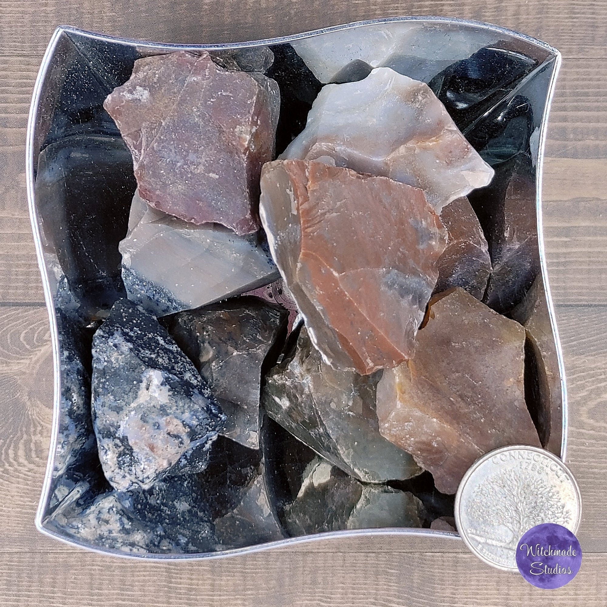 Raw Fancy Jasper Crystal, Stone of Tranquility