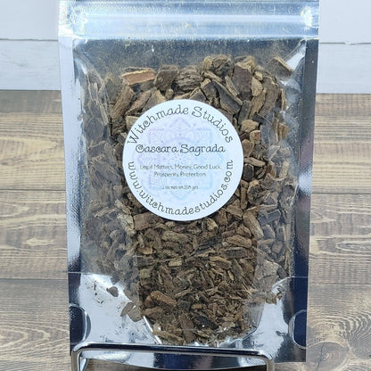 Cascara Sagrada Herb, Legal Matters, Money, Good Luck, Prosperity, Protection, Blockbuster, Action (1 oz)