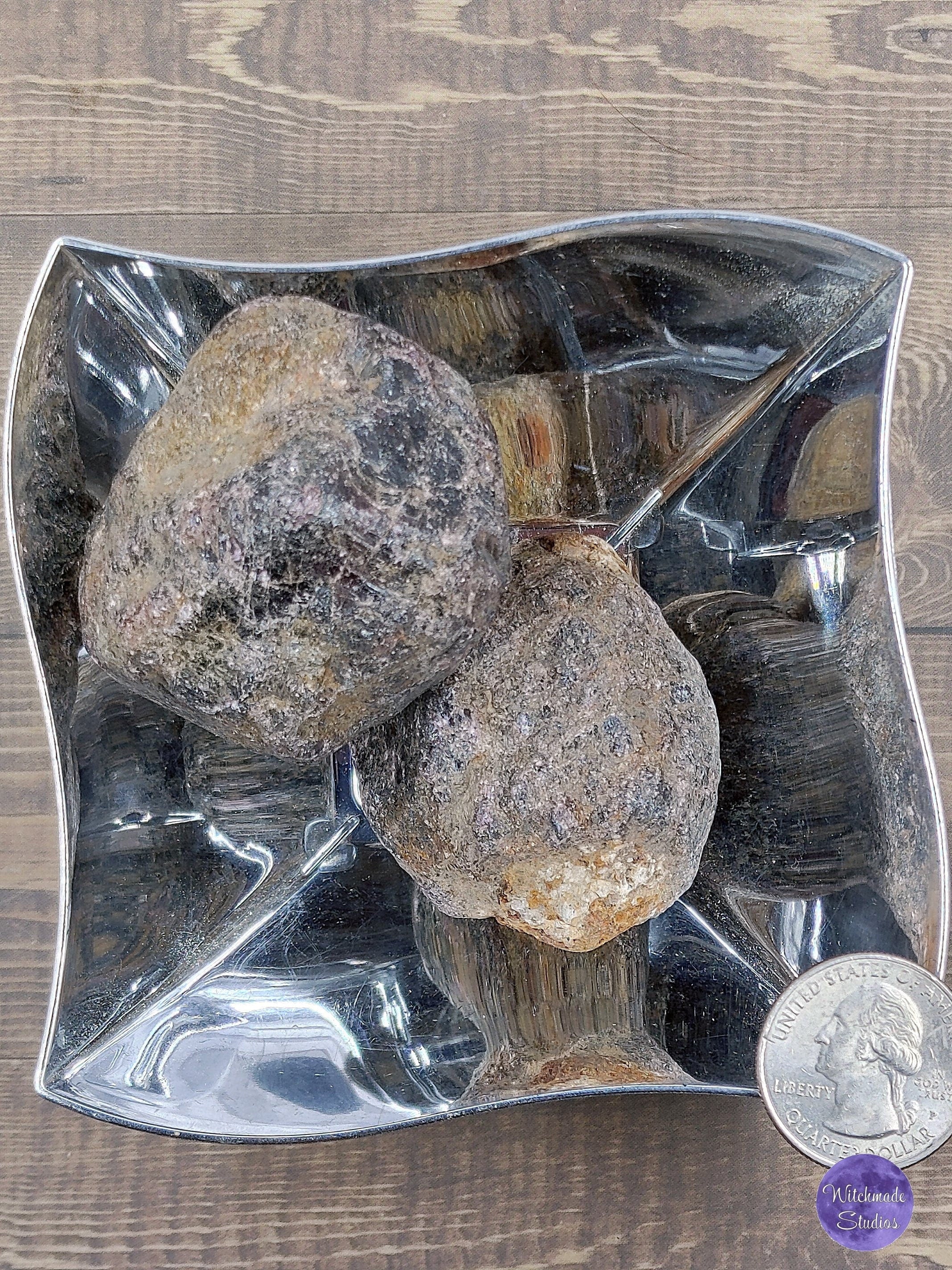 Raw Garnet Crystal, Re-energizing Stone