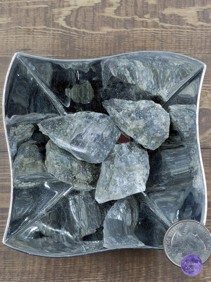 Raw Labradorite Crystal Specimens, Chakra Reiki Healing Stones