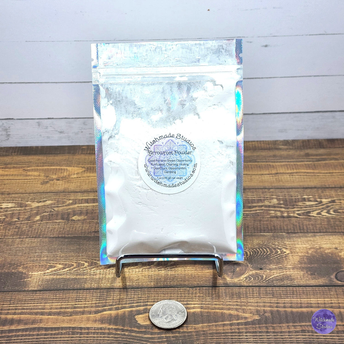 Arrowroot Powder, Opportunity, Purification, Cleansing, Healing, Good Luck, Opportunities, Gambling (1 oz)