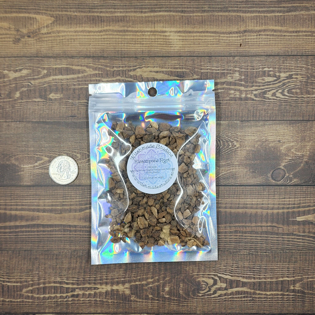 Elecampane Root, Organic,  Banishing, Love, Protection, Psychic Power, Negative Energy (1 oz)