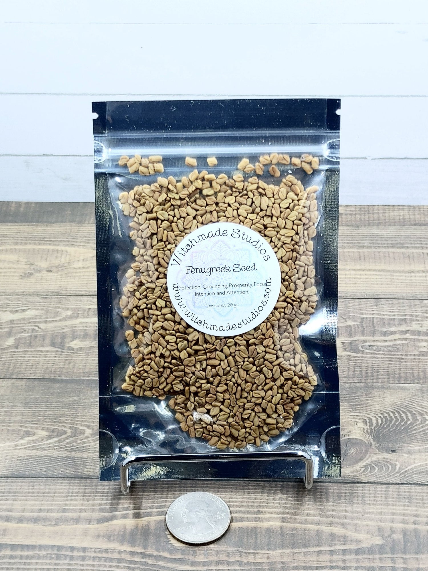 Fenugreek Herb, Protection, Grounding, Prosperity, Focus Intention, Attention, Money  (1 oz)