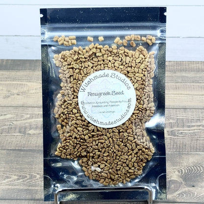 Fenugreek Herb, Protection, Grounding, Prosperity, Focus Intention, Attention, Money  (1 oz)