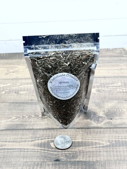 Vervain Herb, Divination, Ritual Cleansing, Purification, Protection, Love, Peace, Money, Youth, Chastity, Sleep, Healing (1 oz)