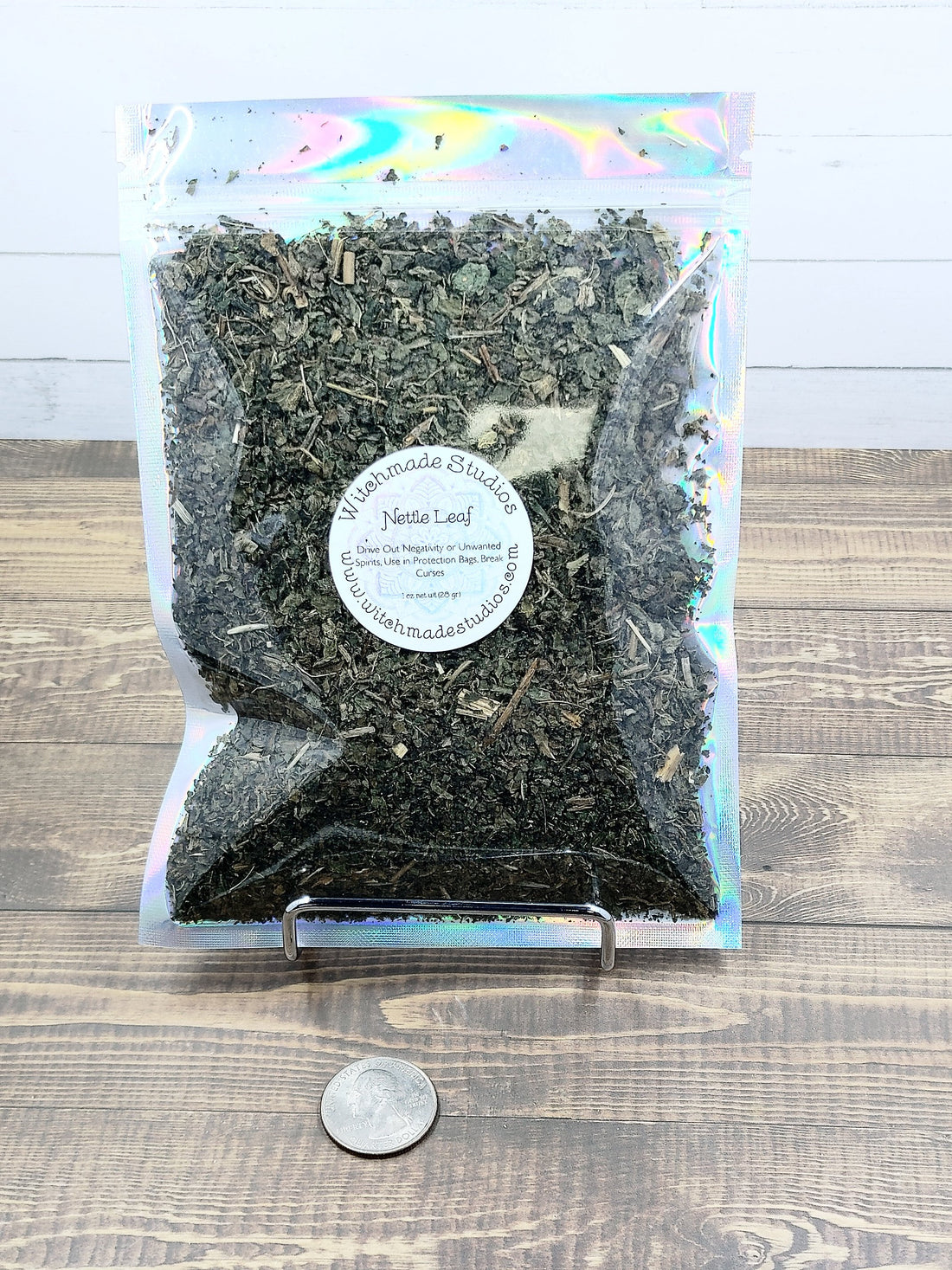 Nettle Leaf Herb, Banish Negativity, Protection Bags, Break Curses, Exorcism, Protection, Healing, Lust (1 oz)
