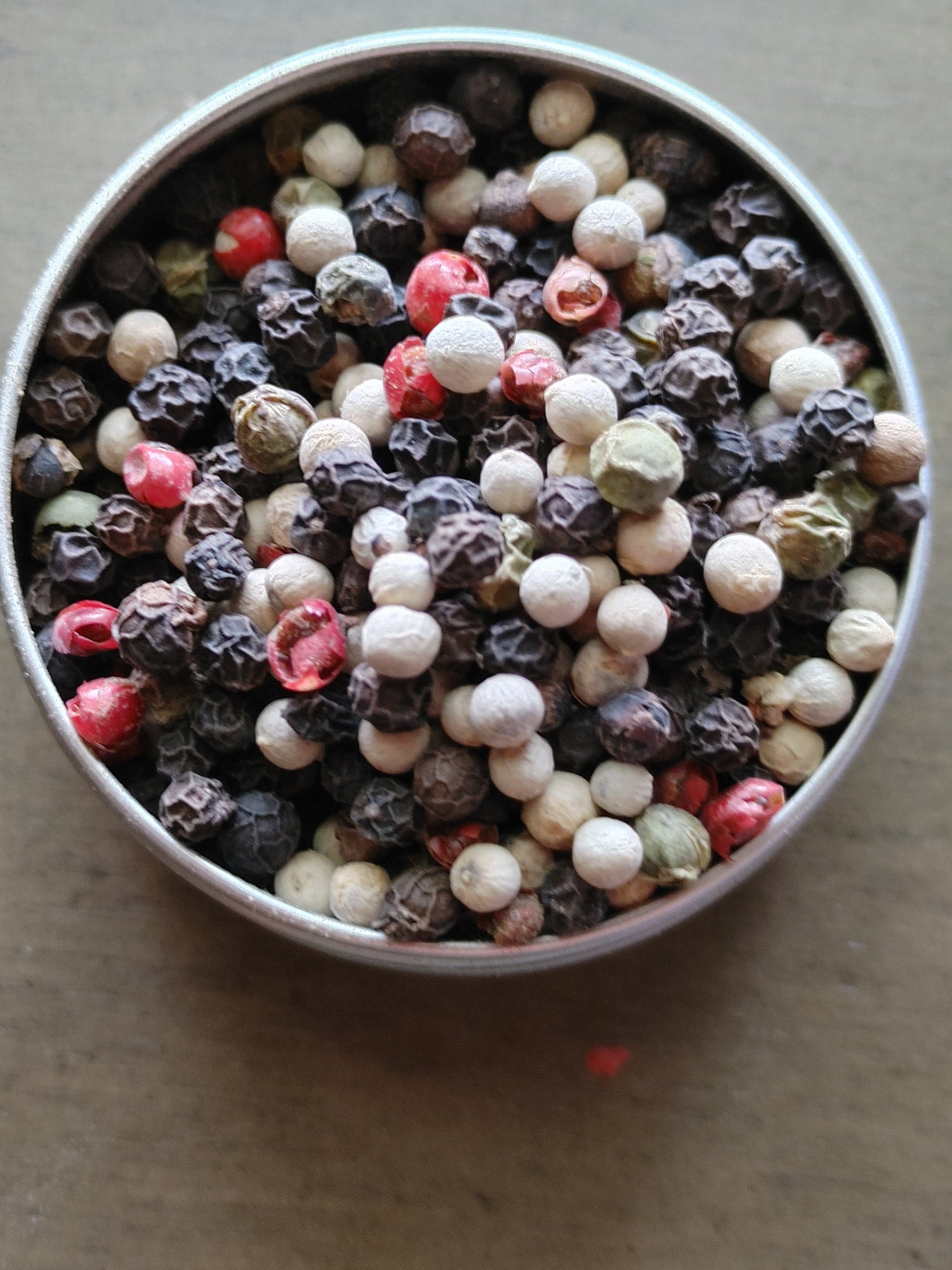 Rainbow Peppercorn, Enhance Spells, Love, Luck, Passion, Warding, Luck, Fertility, Wealth, Goals, Wishes, Protection (1 oz)