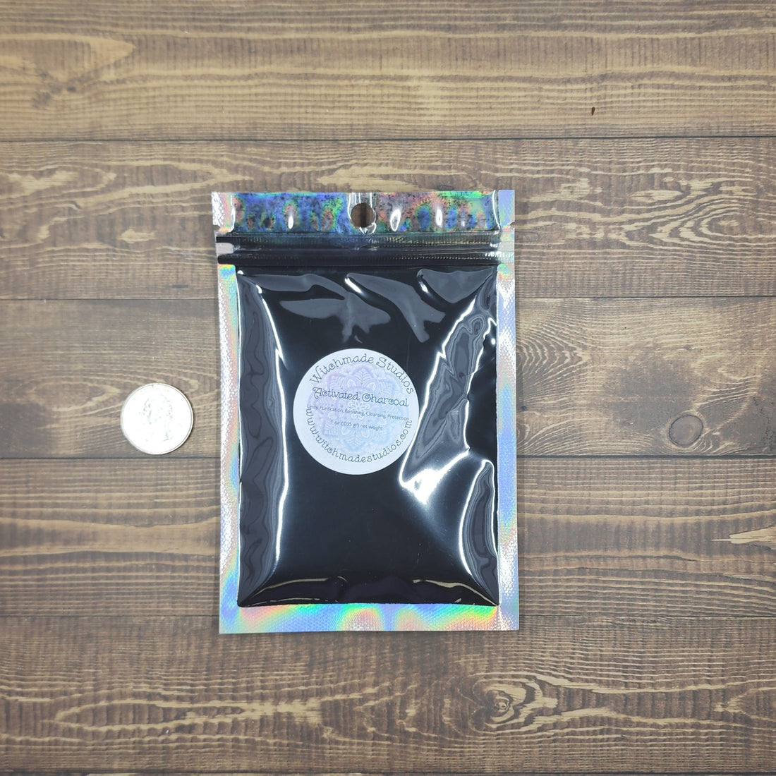 Activated Charcoal, Unity, Purification, Banishing, Cleansing, Protection  (1 oz)