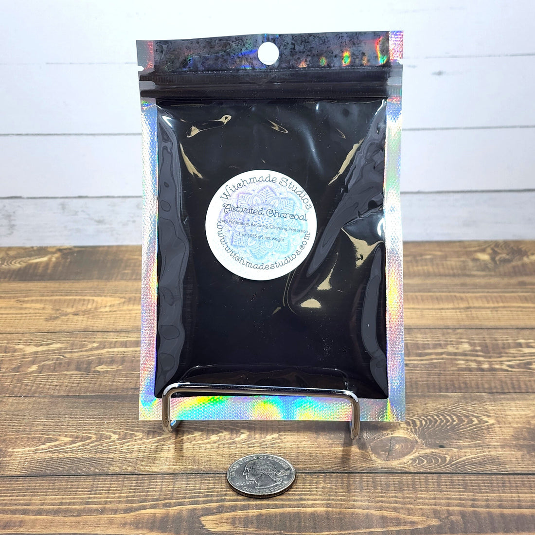 Activated Charcoal, Unity, Purification, Banishing, Cleansing, Protection  (1 oz)