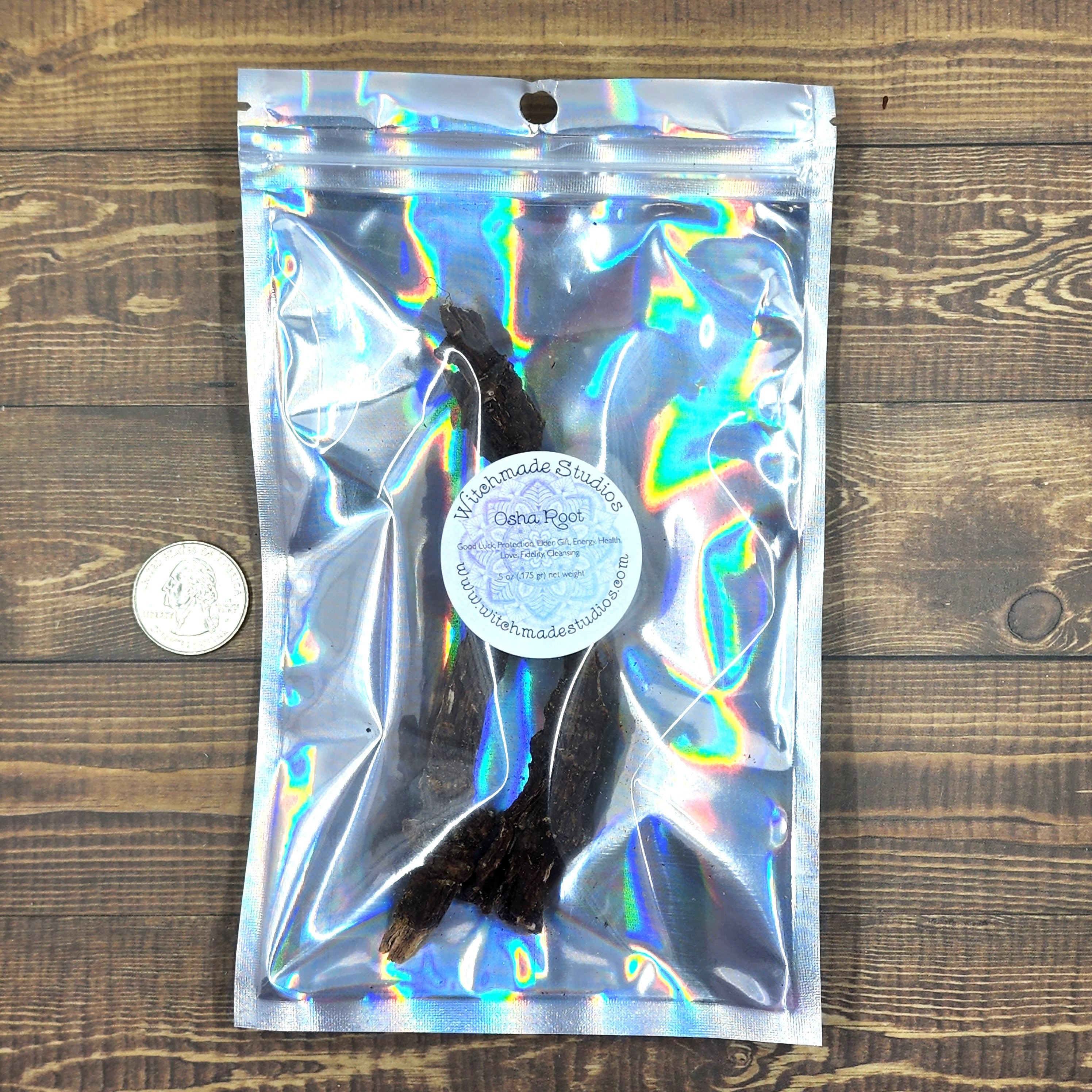 Osha Root, Good Luck, Protection, Elder Gift, Energy, Health, Love, Fidelity, Cleansing  (1 oz)