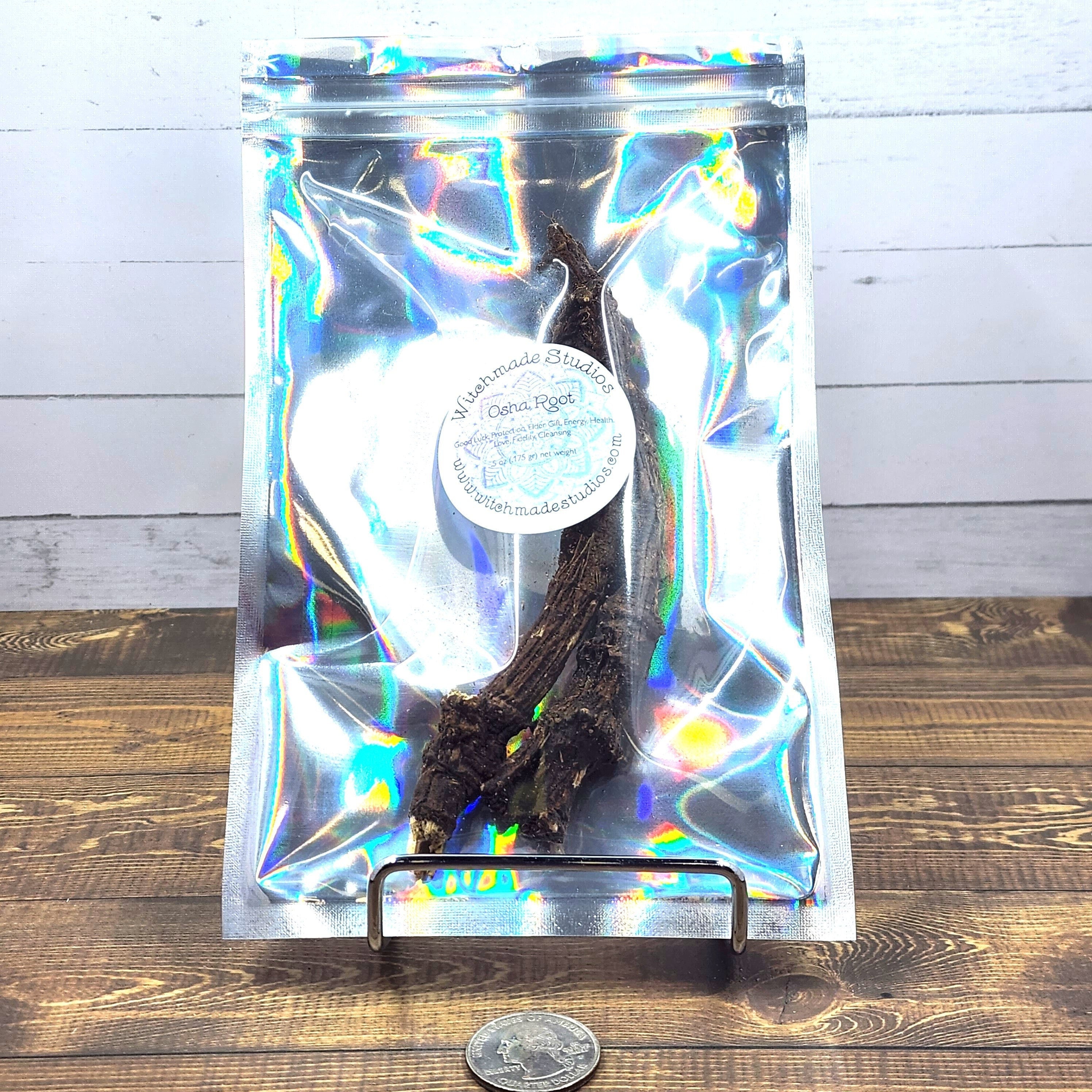 Osha Root, Good Luck, Protection, Elder Gift, Energy, Health, Love, Fidelity, Cleansing  (1 oz)
