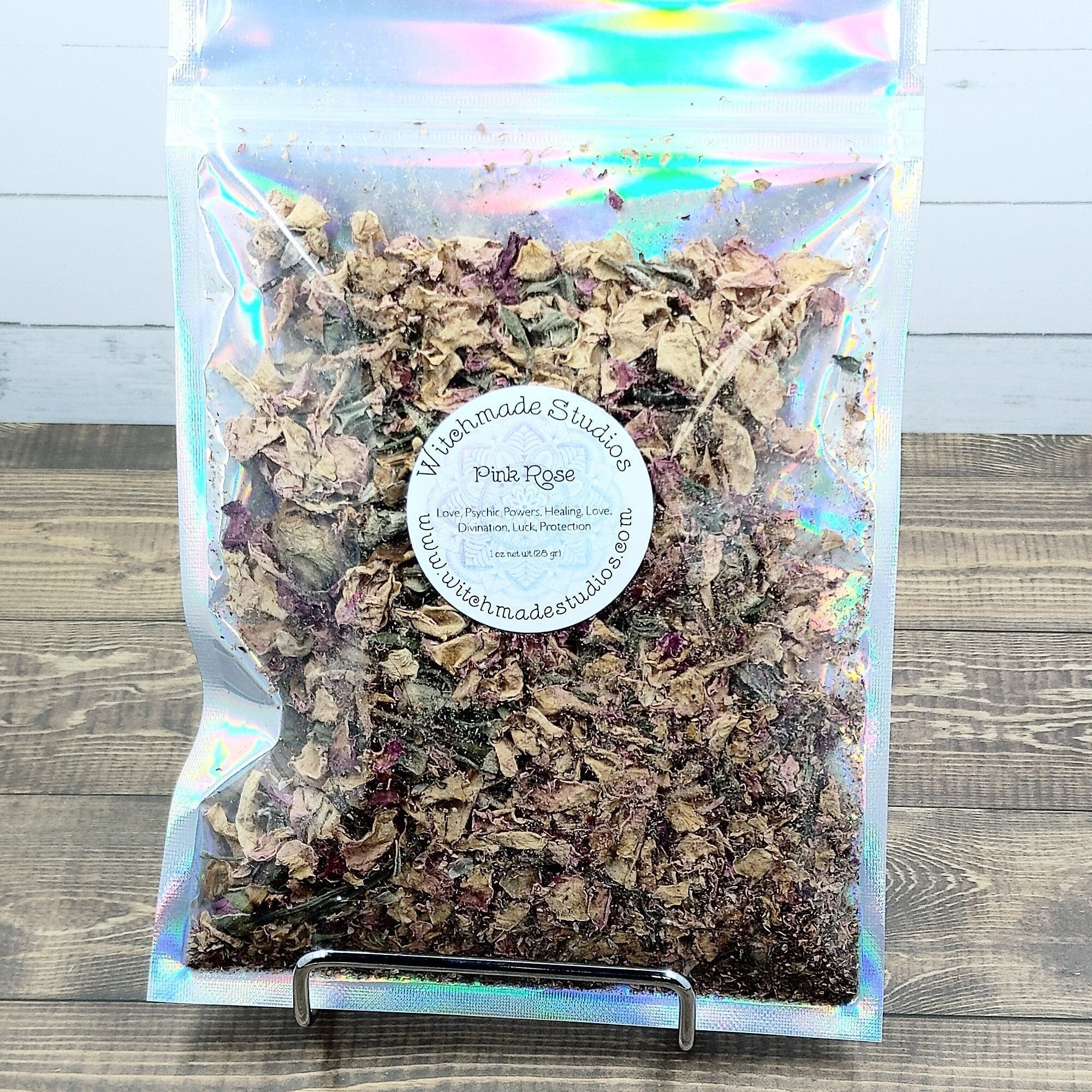 Pink Rose Petals and Buds, Psychic Powers, Healing, Love, Divination, Luck, Protection (1 oz)
