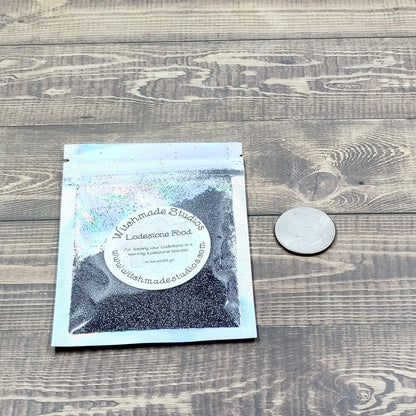 Lodestone Food Powder, Feeds Money Drawing, Prosperity, Wealth, Abundance (1 oz)