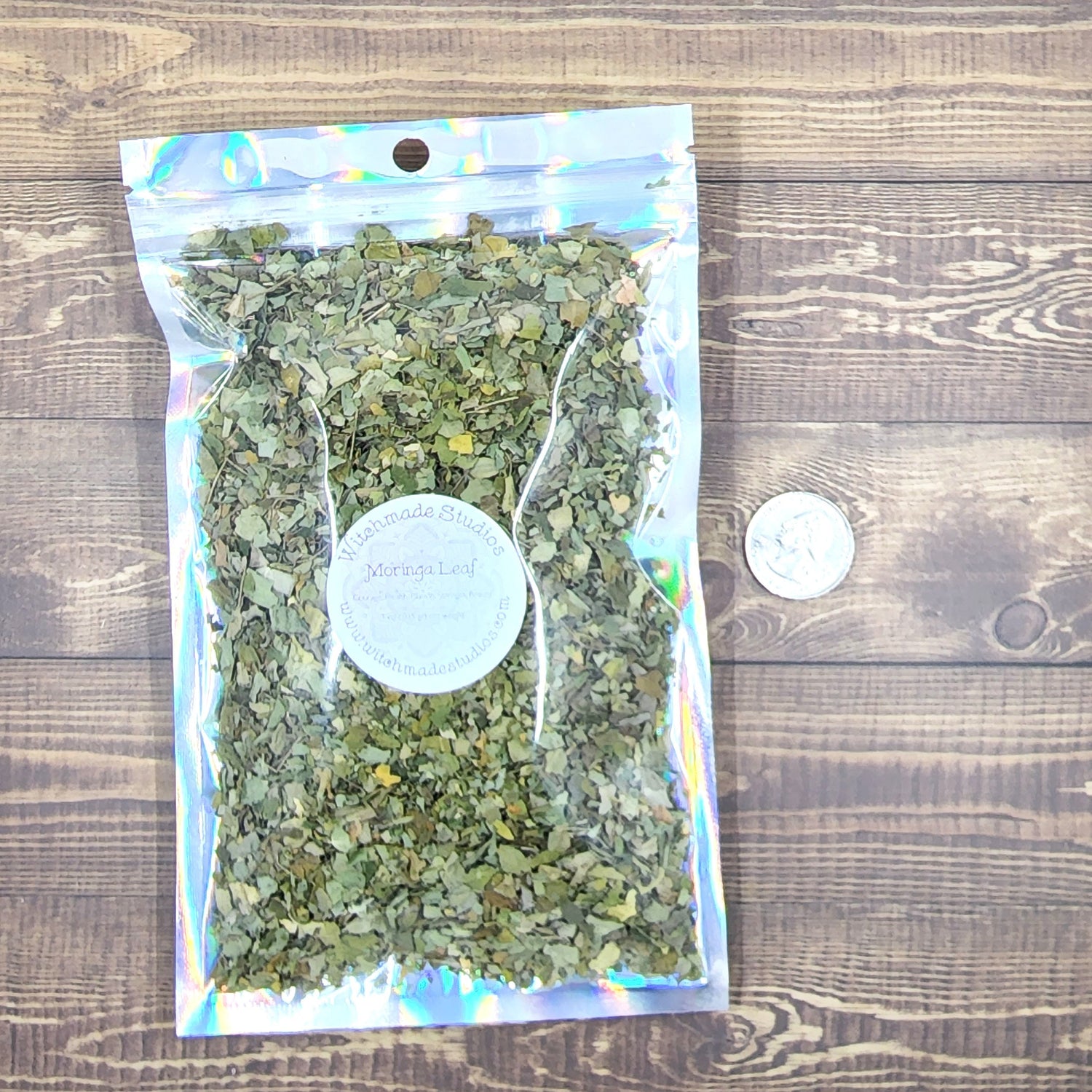 Moringa Leaf Herb, Cut, Courage, Health, Passion, Strength, Beauty (1 oz)