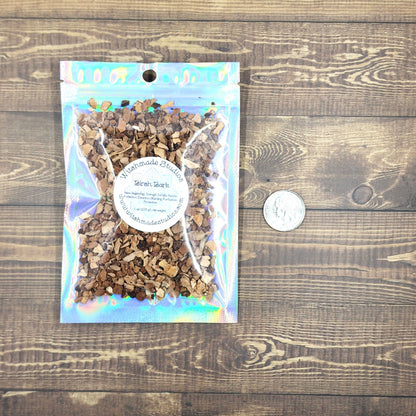 Birch Bark Herb Cut,  New Beginnings, Strength, Fertility, Psychic Protection, Devotion, Warding, Purification, Protection (1 oz)