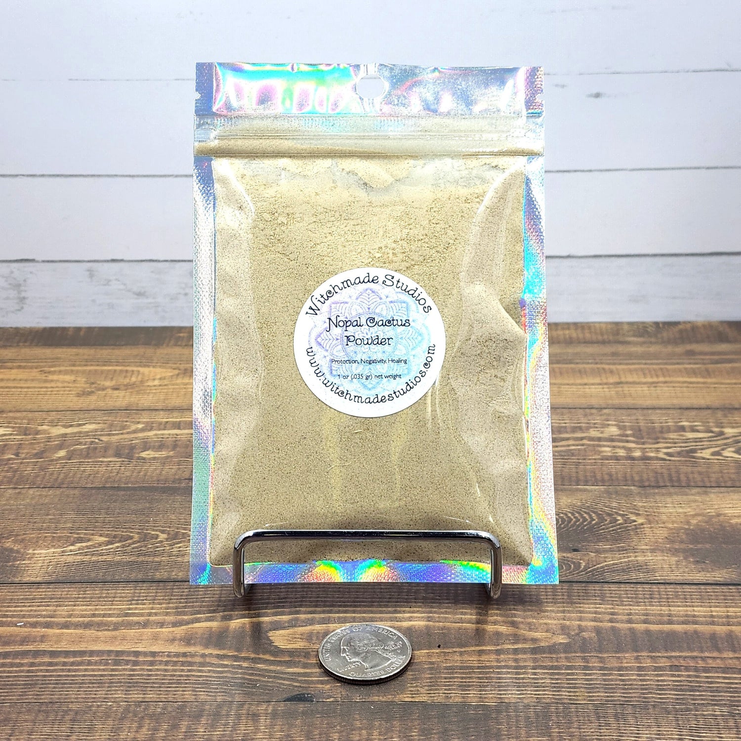 Nopal Cactus Powder, Protection, Negativity, Healing (1 oz)