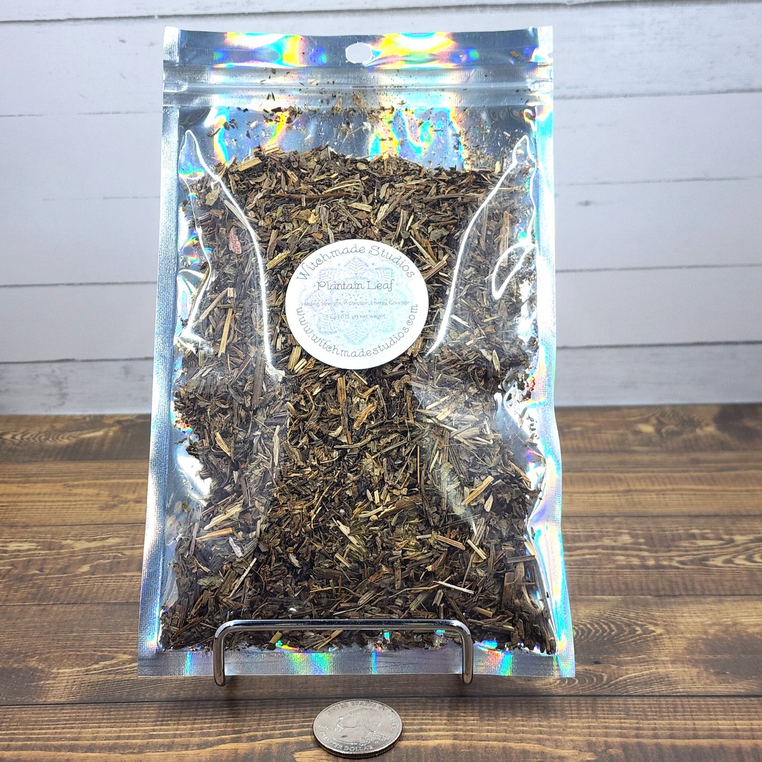 Plantain Leaf Herb, Healing, Strength, Protection, Energy, Courage (1 oz)
