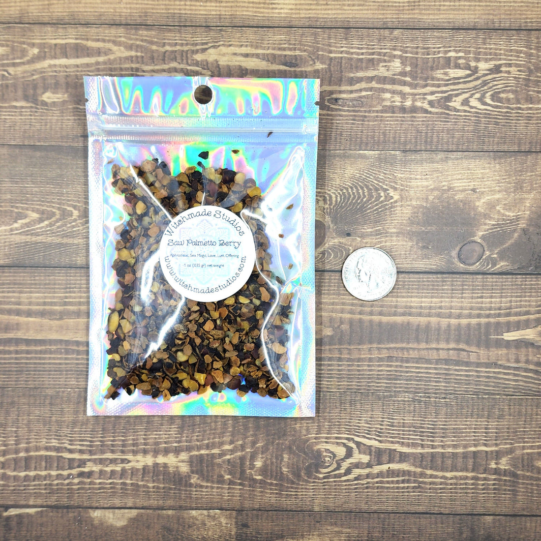 Saw Palmetto Berry, Wild Crafted, Aphrodisiac, Sex Magic, Love, Lust, Offering (1 oz)