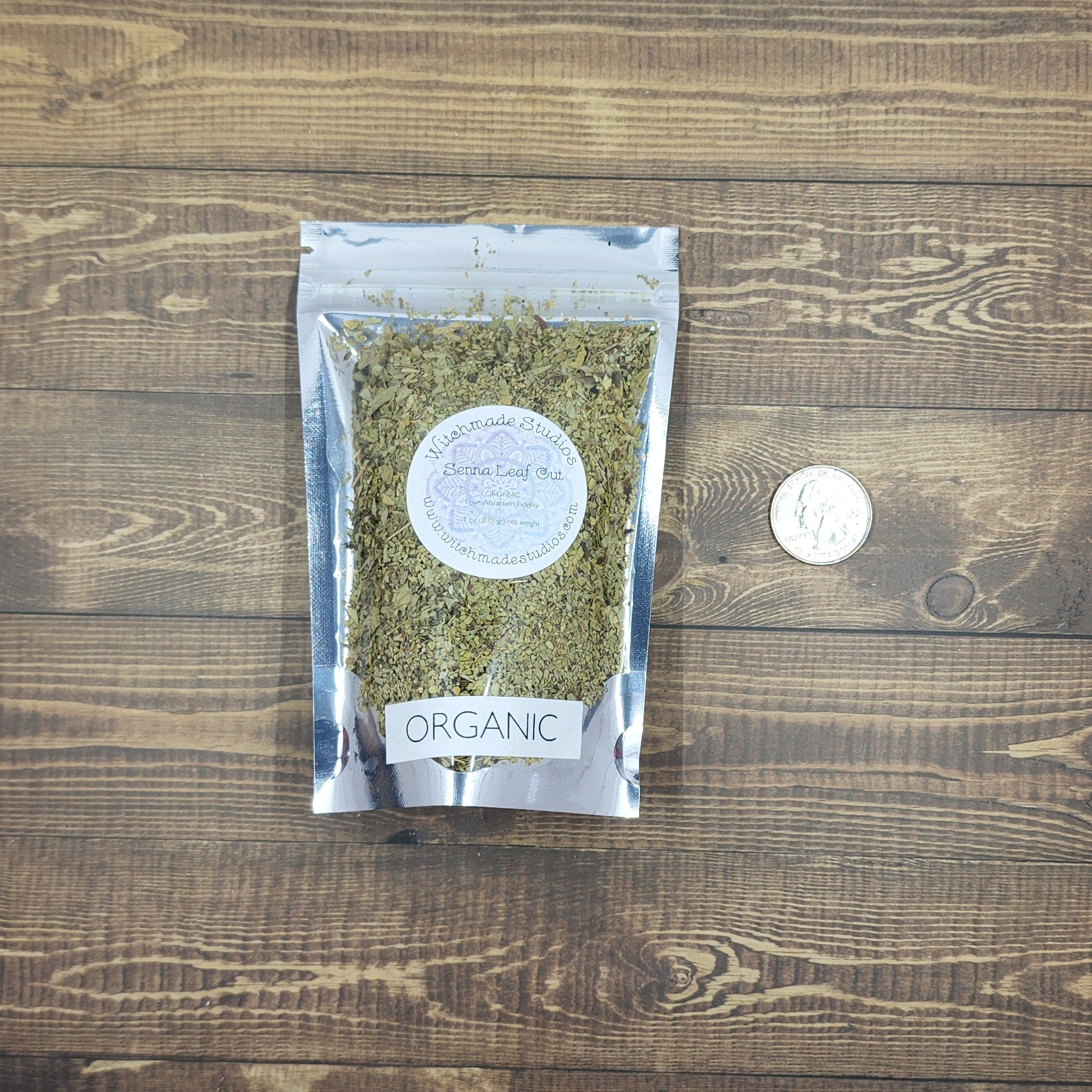 Senna Leaf Cut, Organic, Love, Attraction, Fidelity, Lust, Tact, Diplomacy, Faithfulness (1 oz)