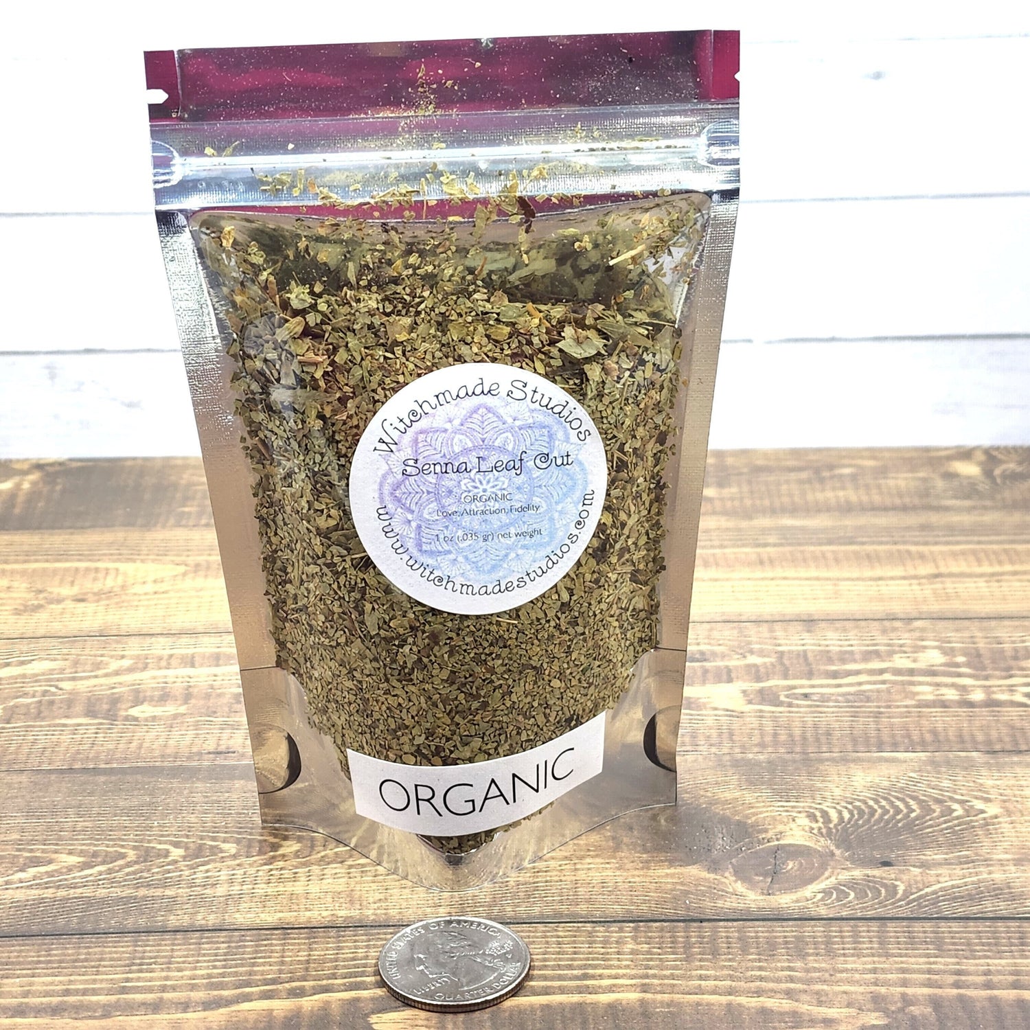 Senna Leaf Cut, Organic, Love, Attraction, Fidelity, Lust, Tact, Diplomacy, Faithfulness (1 oz)