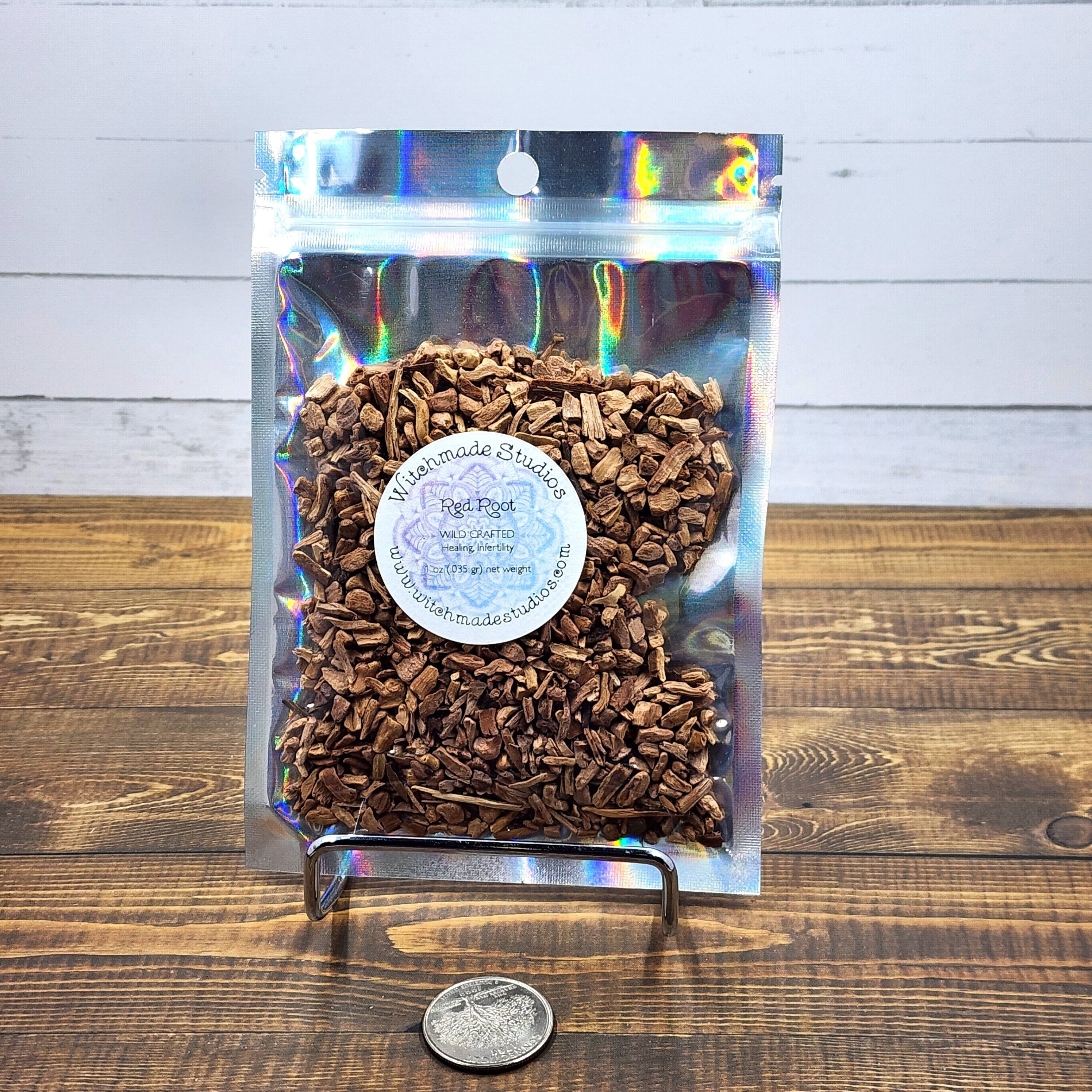 Red Root Cut, Heart Chakra, Stability, New Experiences, Spirituality, Peace, Happiness (1 oz)