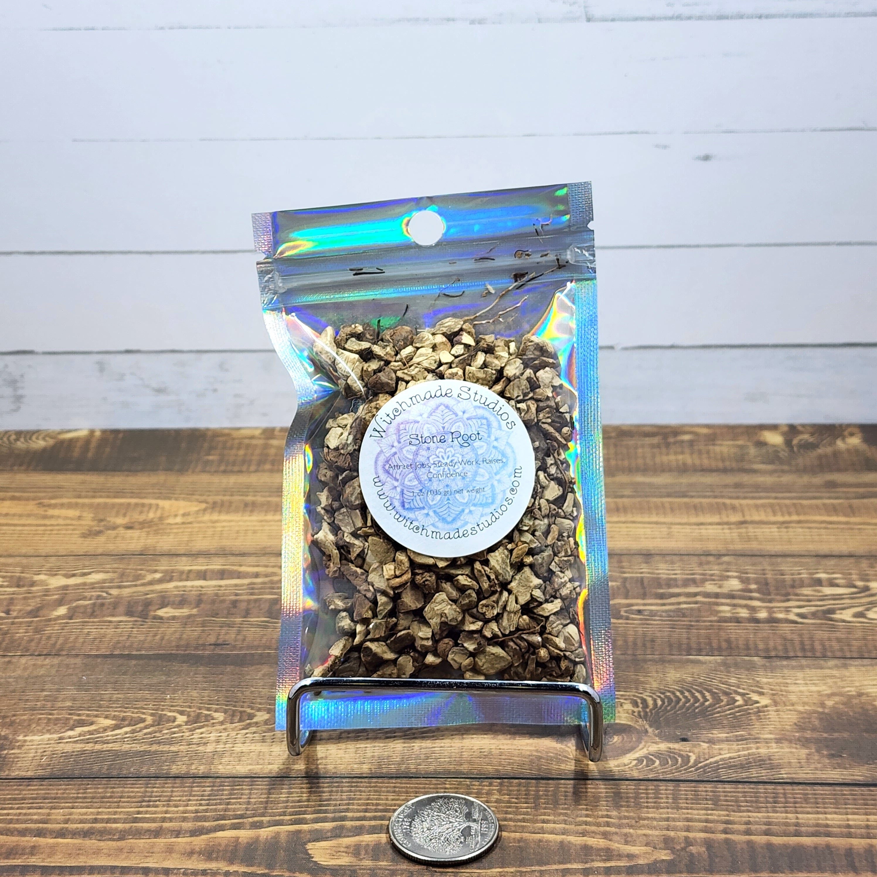 Stone Root Cut, Attract Jobs, Steady Work, Raises, Confidence (1 oz)