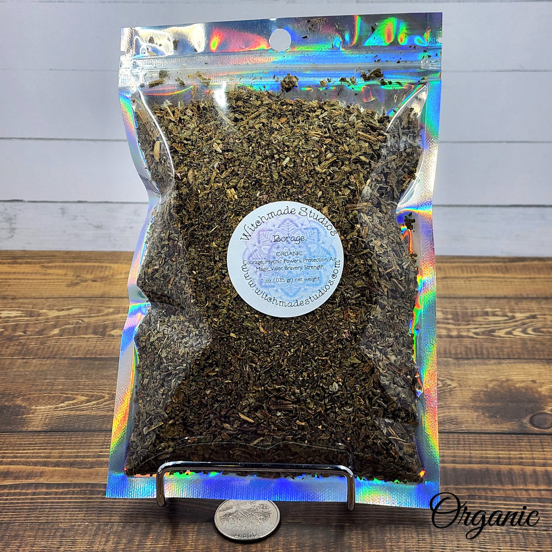 Borage Herb, Courage and Psychic Powers, Protection, Air Magic, Valor, Bravery, Strength  (1 oz)