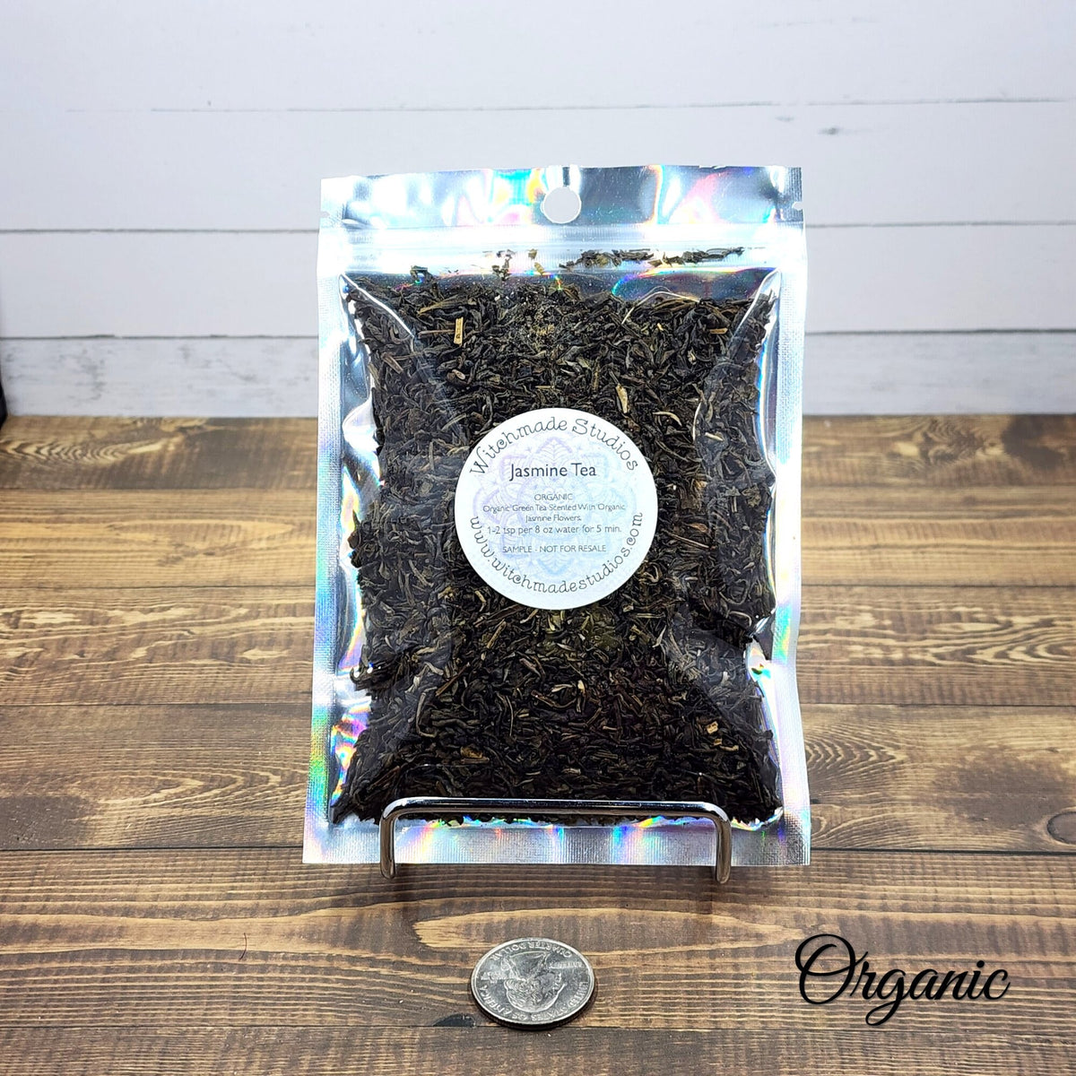 Organic Jasmine Green Tea, Herbal Tea Blend (1 oz)