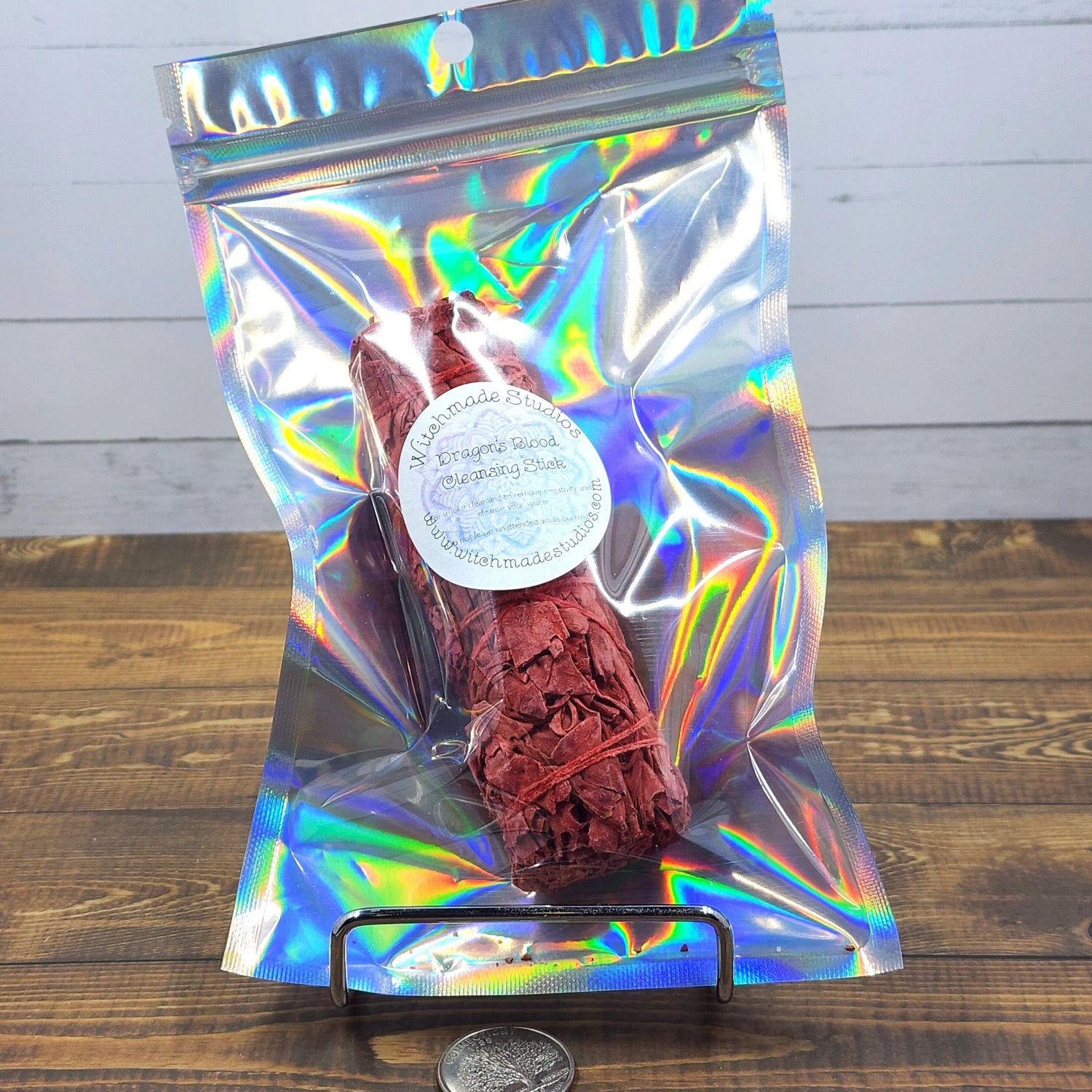 Dragon Blood Smoke Cleansing Stick, Cedar Smudge Stick, Smoke Cleansing Bundle, Power, Protection, Luck, Love, Purification, Courage