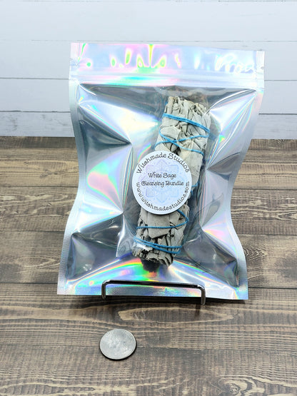 White Sage Smudge Stick, Handmade Cleansing Bundle