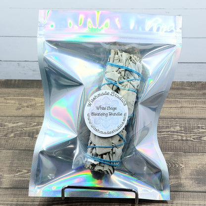 White Sage Smudge Stick, Handmade Cleansing Bundle
