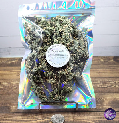 Catnip Buds,  Attracting, Enhancing, High Vibrations, Divination, Dream Work, Sleep, Sex, Vitality (0.5 oz)