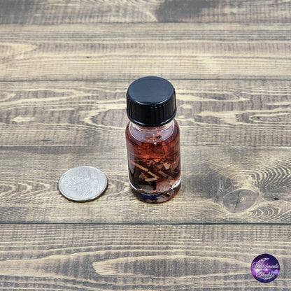 Red Fast Luck Ritual Oil, Anointing Intention, Lucky Mojo