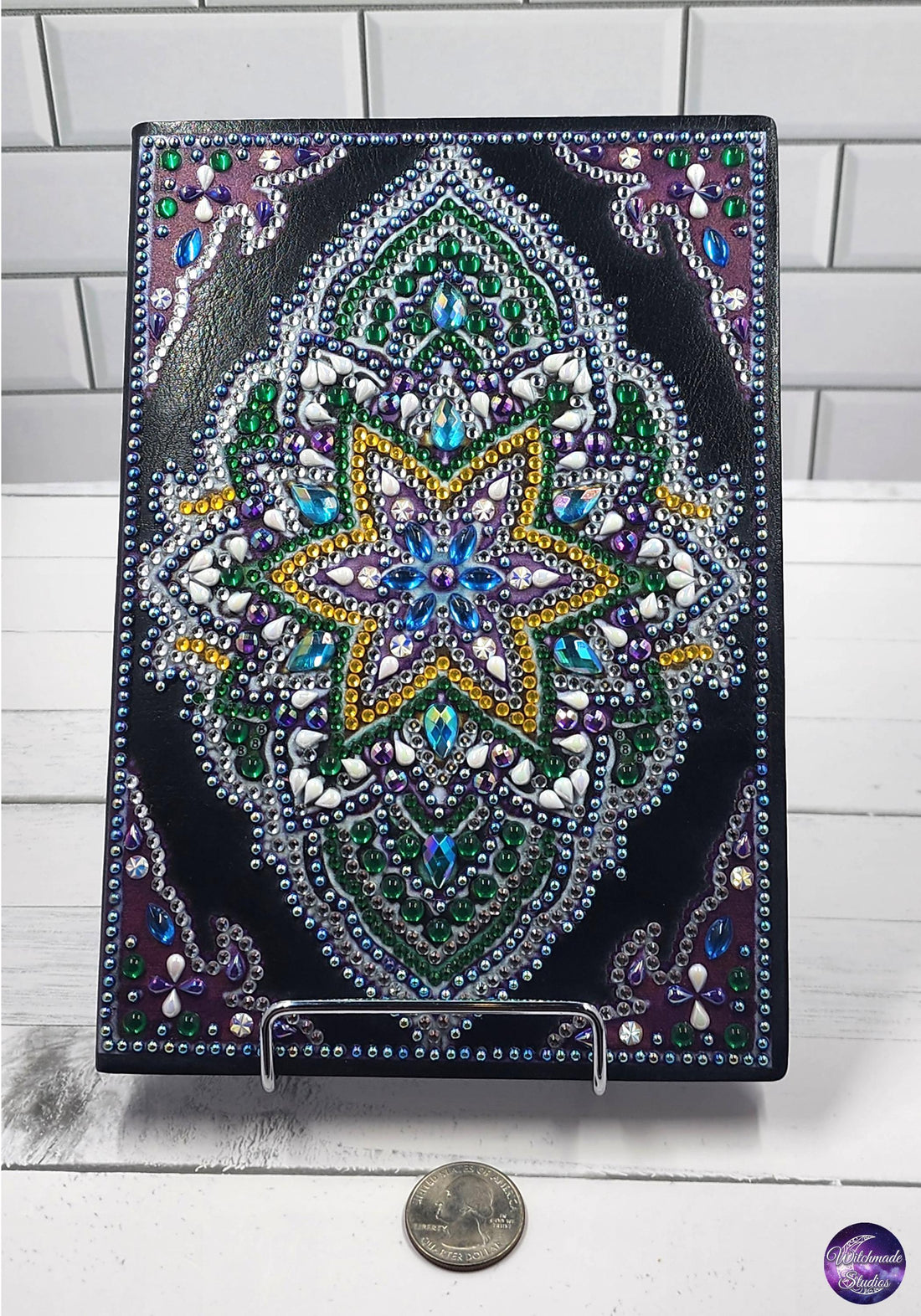 Diamond Painting Mandala Journal, Gem Art Diary, Bling Decor J13