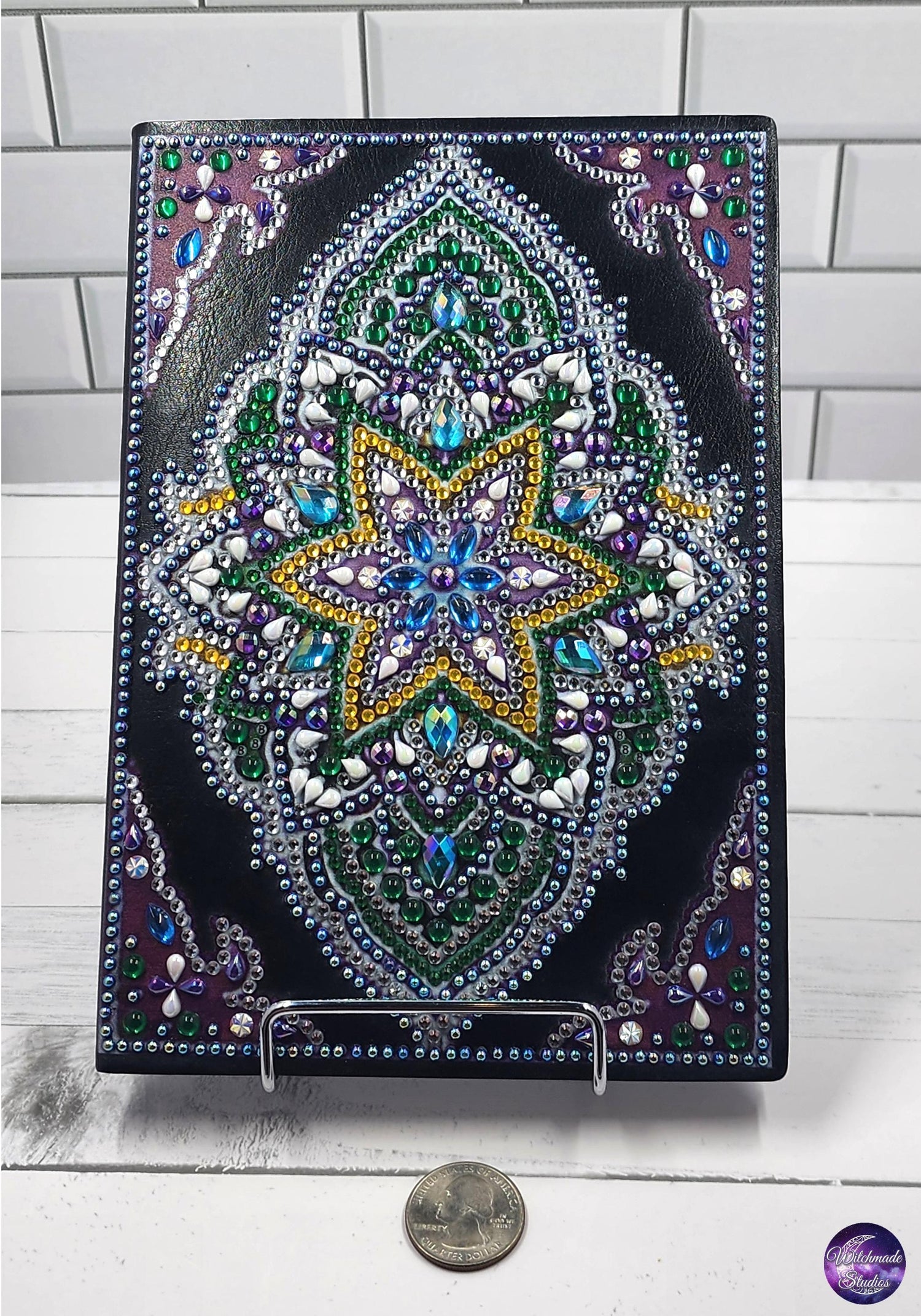 Diamond Painting Mandala Journal, Gem Art Diary, Bling Decor J13