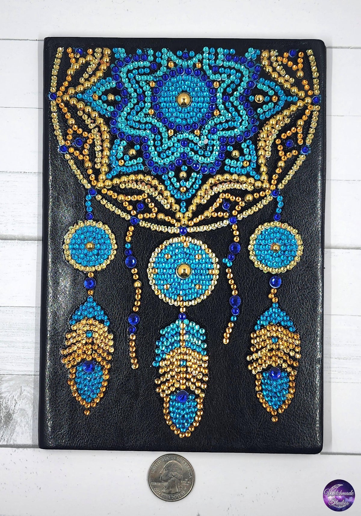 Dreamcatcher Notebook, Diamond Painting, Unlined Journal J03