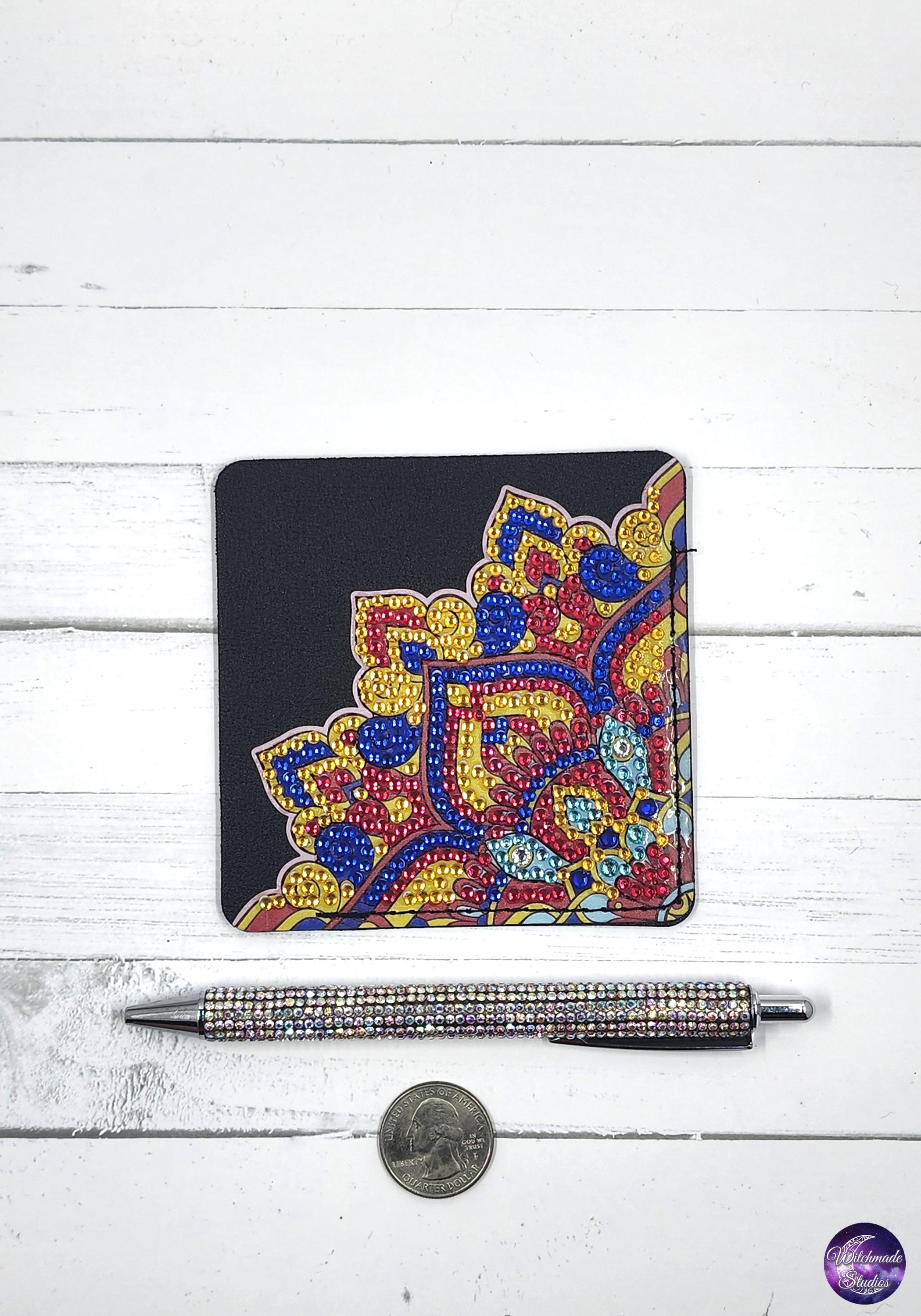 Paisley Mandala Notebook Set, Bling Pen and Bookmark JS04
