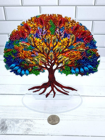 Crystal Tree of Life Table Decor, Bling Ornament